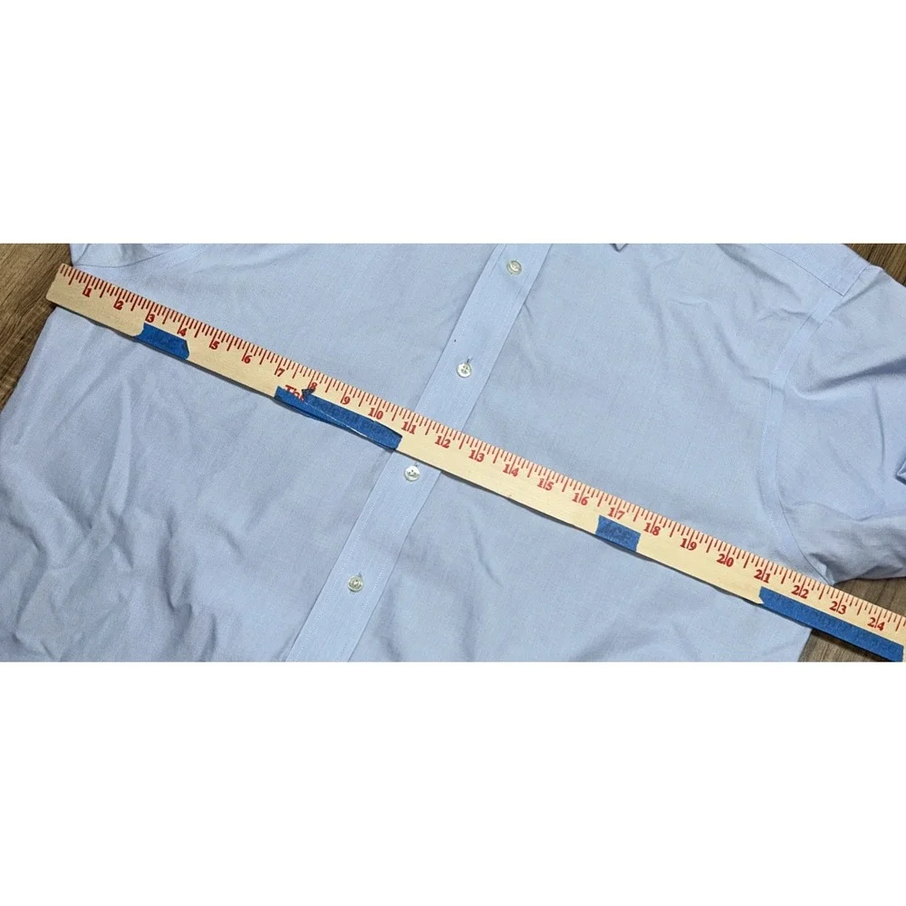 Brooks Brothers Madison French Cuff Button Up Men's 15.5-33 Light Blue‎ (READ)